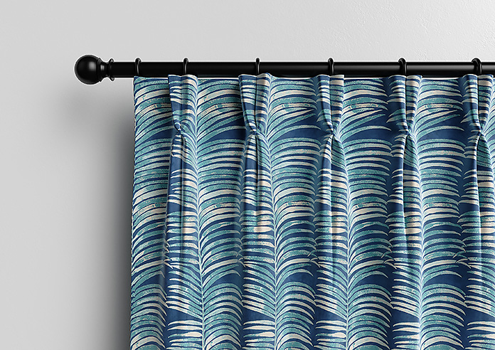 Melody Velvet, Blue Lagoon - Made to Measure Curtains - Image 12